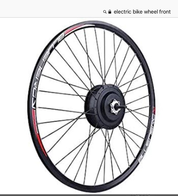 27 inch electric bike wheel